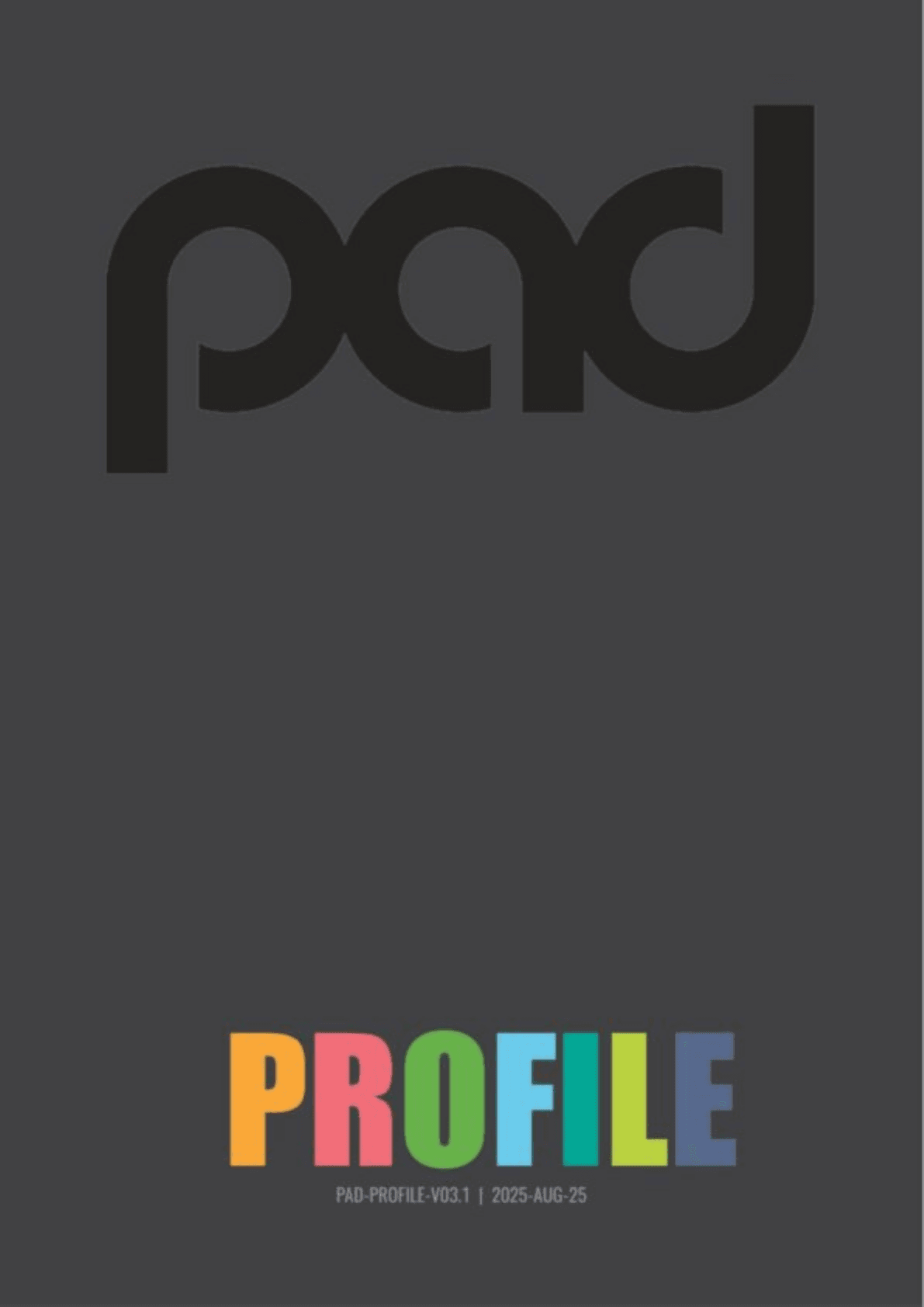 PAD Company Profile cover